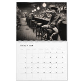 Calendrier Saloon Safari Calendar (Jan 2026)