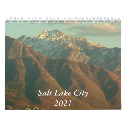 Calendrier Salt Lake City - 2021 (Protection)