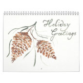 Calendrier Salutations de Holdiday (Protection)