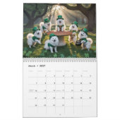 Calendrier Samoyed Calendar (Mar 2027)