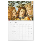 Calendrier Sandro Botticelli 2022 (Feb 2026)