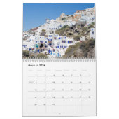 Calendrier Santorin Grèce (Mar 2026)