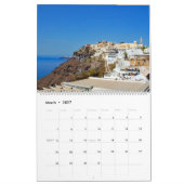 Calendrier santorini Calendar (Mar 2027)