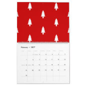 Calendrier Sapin de Noël pin simple Minimal Joy (Feb 2027)