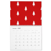Calendrier Sapin de Noël pin simple Minimal Joy (Jan 2027)