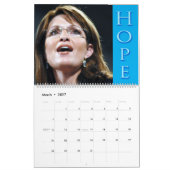 Calendrier Sarah Palin Wall (Mar 2027)