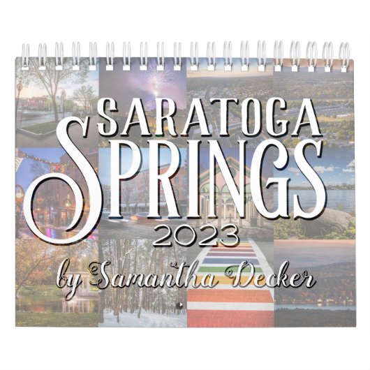 Calendrier Saratoga Springs 2023 (Protection)