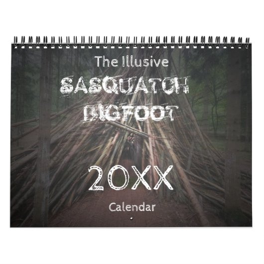 CALENDRIER SASQUATCH BIGFOOT (Protection)