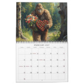 Calendrier Sasquatch Bigfoot (Feb 2027)