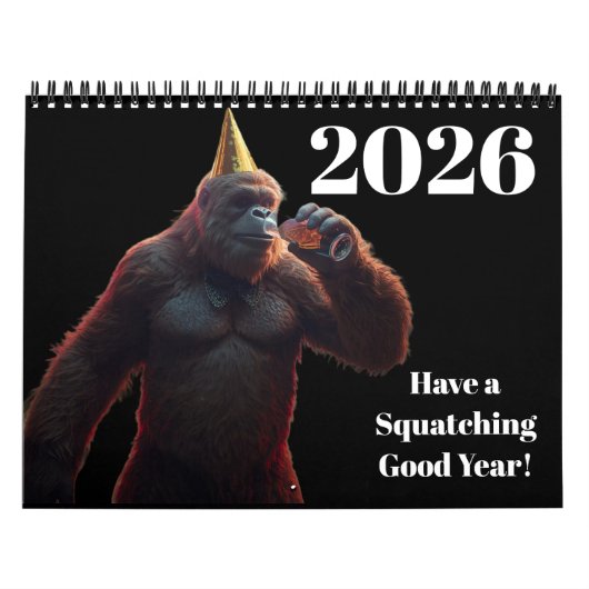 Calendrier Sasquatch Bigfoot Calendar (Protection)