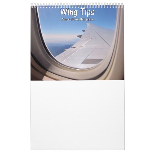 Calendrier Saumons : vue de l'avion (Protection)