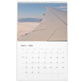 Calendrier Saumons : vue de l'avion (Mar 2026)