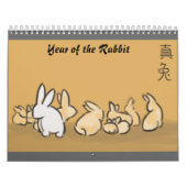 Calendrier sauter-seigneurs, année du lapin (Protection)