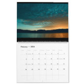 Calendrier sauvage de Curiography Orégon (Feb 2026)