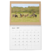 Calendrier sauvage de la Tanzanie (Mar 2027)
