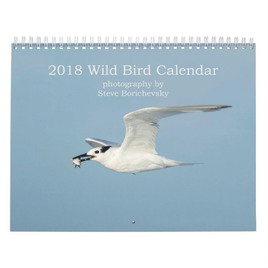 Calendrier sauvage de l'oiseau 2018 (Protection)