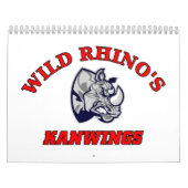 Calendrier sauvage de rhinocéros (Protection)