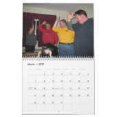 Calendrier sauvage de rhinocéros (Mar 2027)