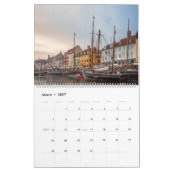 Calendrier Scandinavie 2026 (Mar 2027)