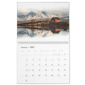 Calendrier Scandinavie 2027 (Jan 2027)