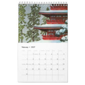 Calendrier Scène d'hiver de Hasui Kawase (Feb 2027)