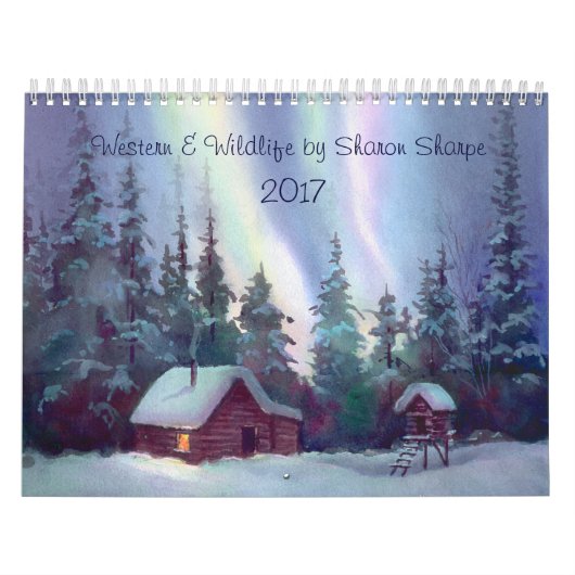 Calendrier SCÈNES 2016 OCCIDENTALES et de FAUNE par SHARON (Protection)