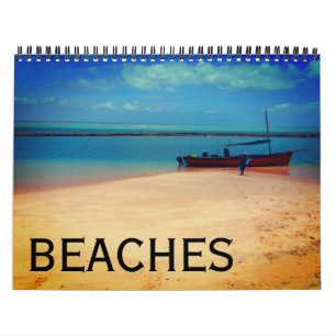Calendrier scènes de plage 2025