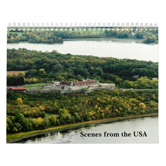 Calendrier Scènes des USA Photograph (Protection)