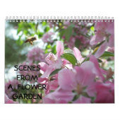 Calendrier Scènes d'un jardin d'agrément (Protection)