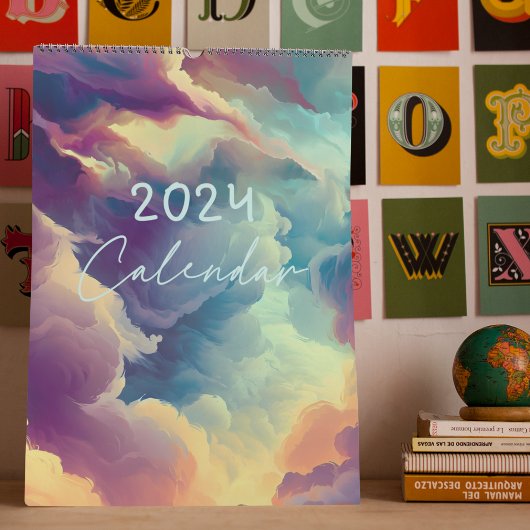 Calendrier Scènes paisibles 2024