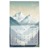 Calendrier Scènes paisibles 2025 (Jan 2027)
