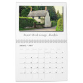 Calendrier Scènes photographiques du magnifique Devon, Anglet (Jan 2027)