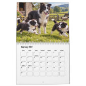Calendrier Scénique Chiens avec Chiots (Feb 2027)