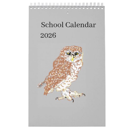 Calendrier School Calendar : 2026 (Protection)