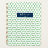 Calendrier scolaire personnalisé Motif de trèfle v (Devant)