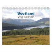 Calendrier Scotland Calendar 2026 (Protection)