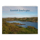 Calendrier Scottish landscapes (Protection)