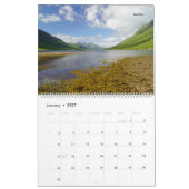 Calendrier Scottish landscapes (Jan 2027)