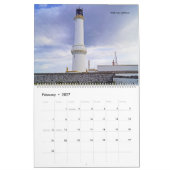 Calendrier Scottish lighthouses (Feb 2027)