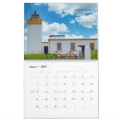 Calendrier Scottish lighthouses (Mar 2027)