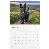 CALENDRIER SCOTTISH TERRIER 2026 (Mar 2027)