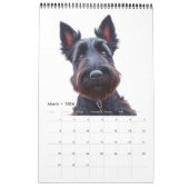 Calendrier SCOTTISH TERRIER en (Mar 2026)