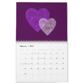 Calendrier Scribbleprints (Avec Conception Chrétie (Feb 2027)