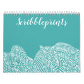 Calendrier Scribbleprints (Avec Conception Chrétie (Protection)