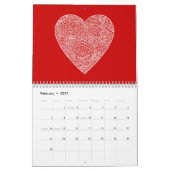 Calendrier Scribbleprints (Avec dessins chrétiens) (Feb 2027)