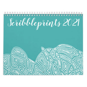 Calendrier Scribbleprints (Avec dessins chrétiens)