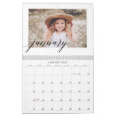 Calendrier Script familial | Histoires de famille (Jan 2027)