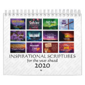 Calendrier SCRIPTURES INSPIRATIONNELLES Pour L'Année À Venir  (Protection)