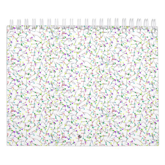 Calendrier Seamstress du Colorful (Protection)