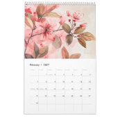 Calendrier Seasons in Leaves – Abstract Nature in Motion (Feb 2027)